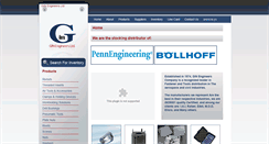 Desktop Screenshot of ginengineers.com